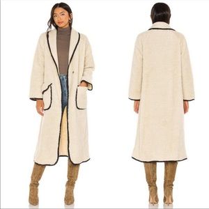 Free People Irresistible Teddy Cardi fleece size Medium duster sweater